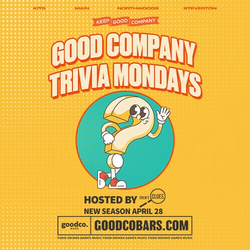 Trivia Mondays Hosted By Drew's Clues
