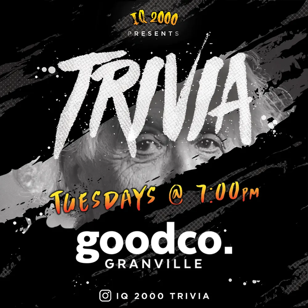 IQ2000 Presents Trivia Tuesdays
